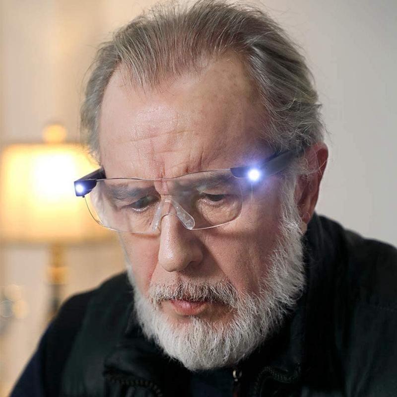 Magnifying Glasses | Adjustable LED Light & USB-Rechargeable