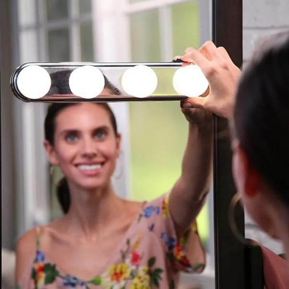 Makeup Lamp | Suction Cup Mount & Bright LED | Travel Size