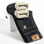 Men's Jeans | Fleece-Lined & Stretch | Slim Fit High Waist