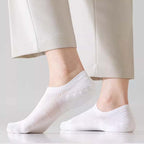 Mesh Socks | Moisture-Wicking, Antibacterial & Non-Slip Silicone Cuff | Plus Size