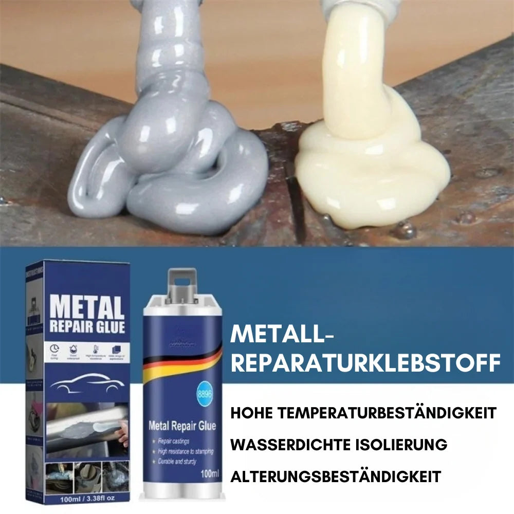 Metal Repair Adhesive | Structural Cold-Weld & Heat-Resistant | 100 ml
