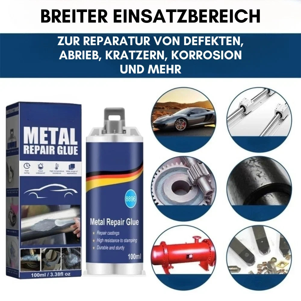 Metal Repair Adhesive | Structural Cold-Weld & Heat-Resistant | 100 ml