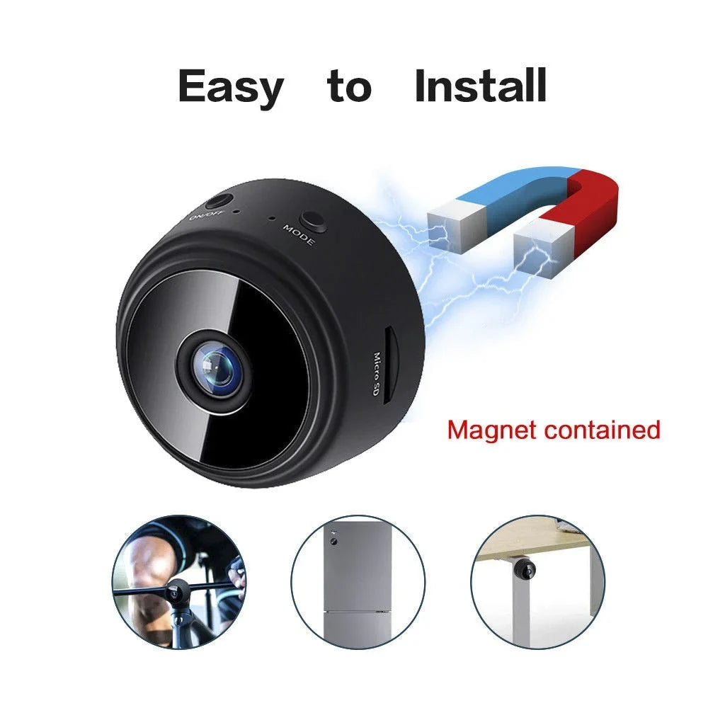 Mini Camera | 1080P Full HD Night Vision & Wi-Fi