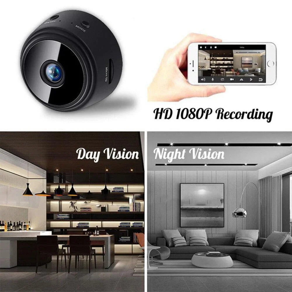 Mini Camera | 1080P Full HD Night Vision & Wi-Fi