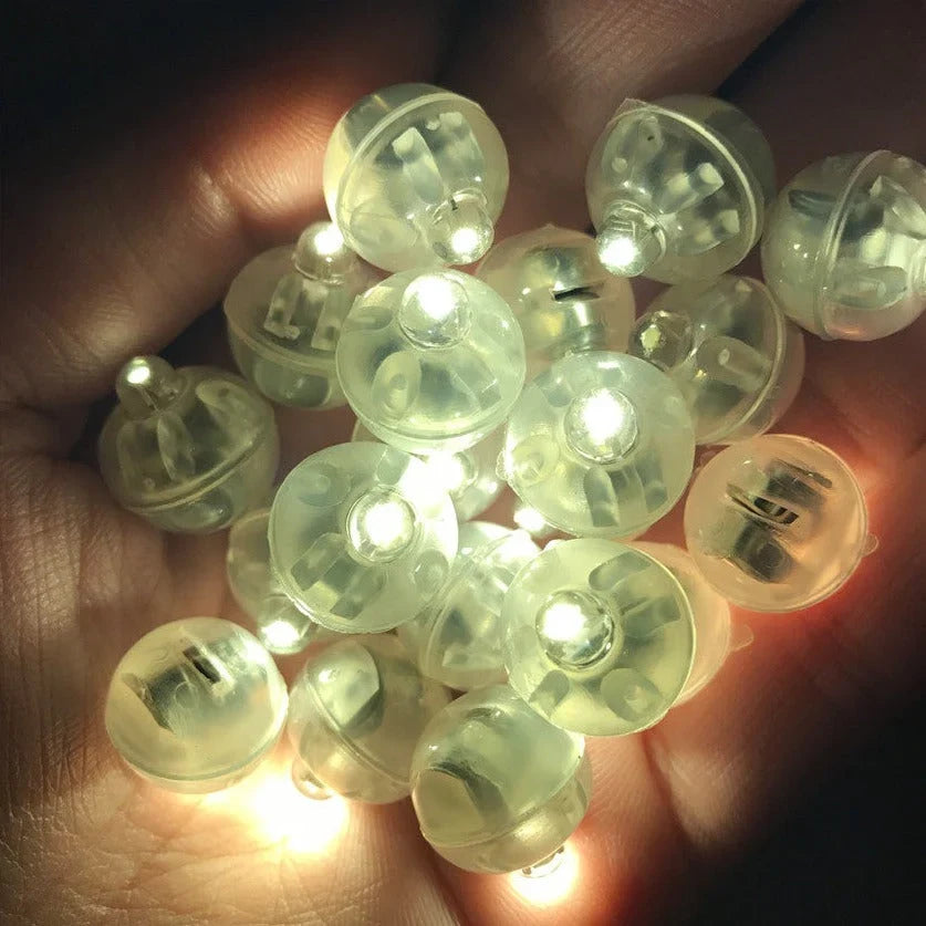 Mini LED Lights | Colorful & Battery-Friendly | 1.25 cm Diameter