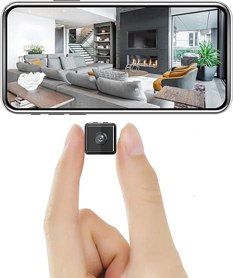 Mini Security Camera | 1080P HD Wireless & App-Controlled