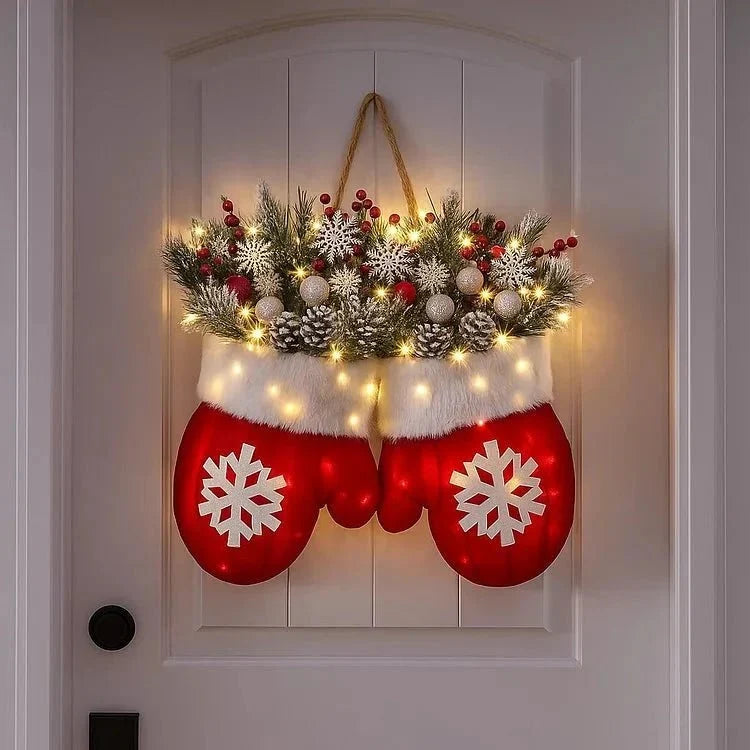 Mitten Light | 120 Warm White LEDs & Built-In Timer | Battery Operated