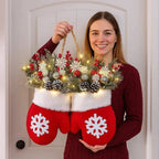 Mitten Light | 120 Warm White LEDs & Built-In Timer | Battery Operated