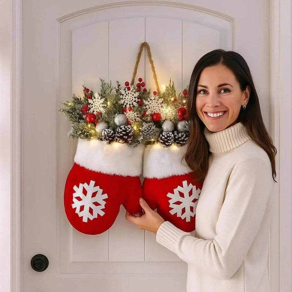 Mitten Light | 120 Warm White LEDs & Built-In Timer | Battery Operated