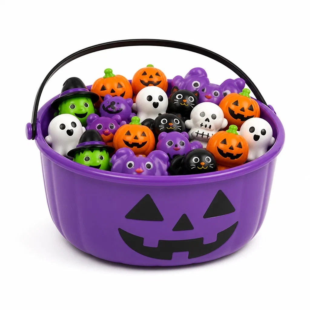 Mochi Squishy Set | Halloween Shapes & Stress-Relief | 10-Piece Set