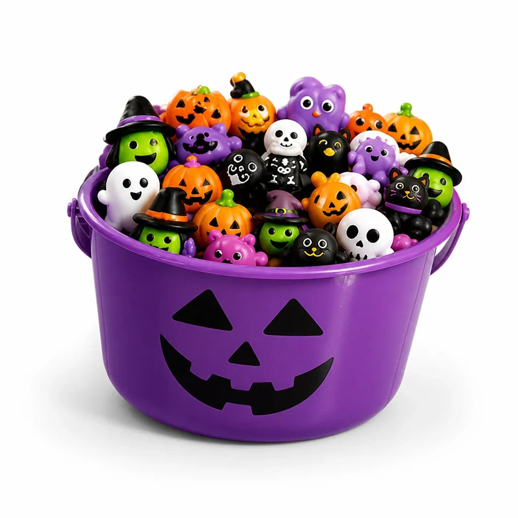 Mochi Squishy Set | Halloween Shapes & Stress-Relief | 10-Piece Set