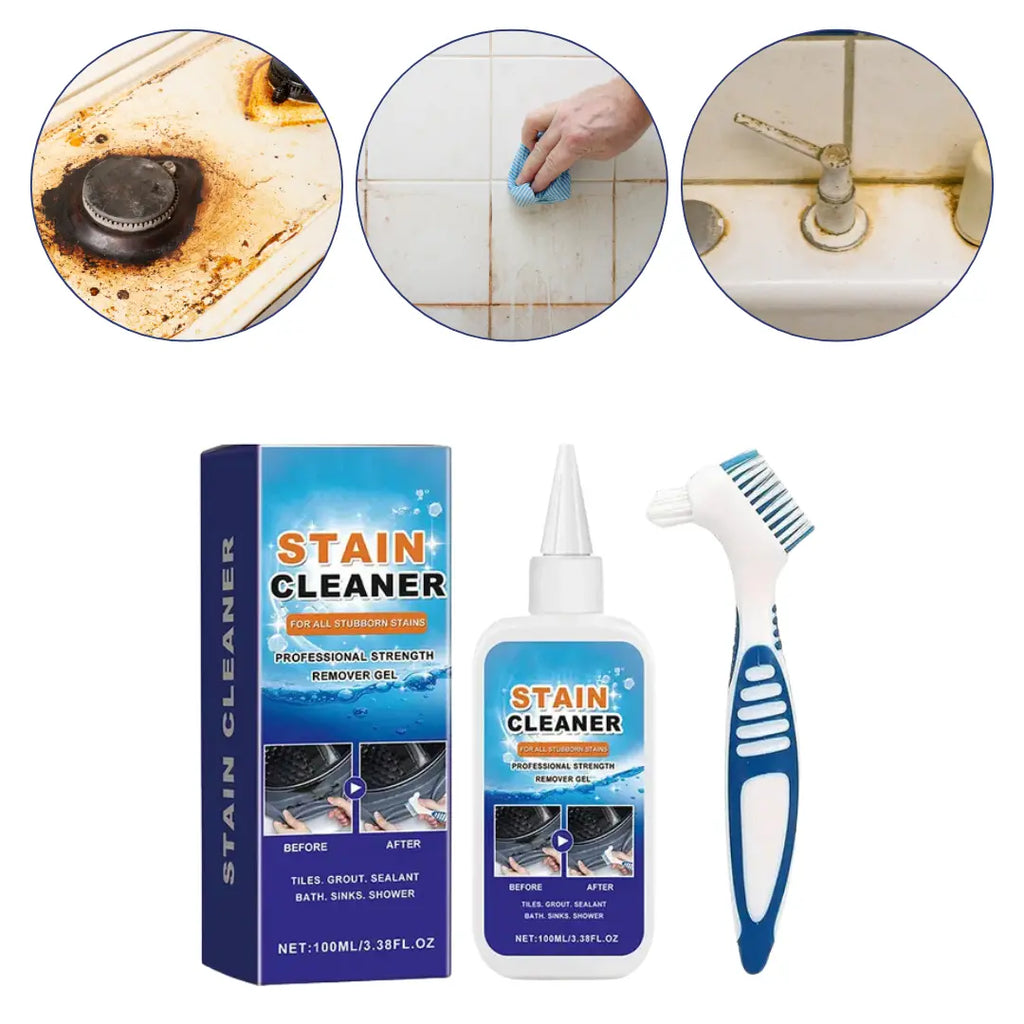 Mold Remover Gel | Thick Adhesive & Deep-Penetrating | With Brush, 100 ml