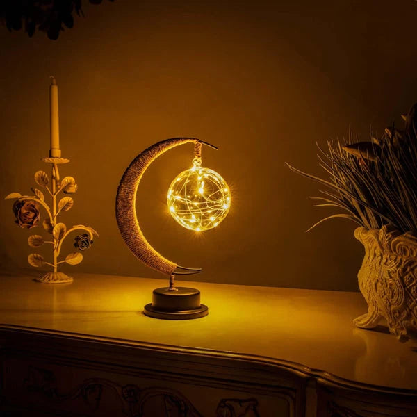 Moon Lamp | Realistic Moon Design & Soft Warm Glow