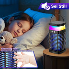 Mosquito Trap | UV Zapper & Solar & USB-C Rechargeable | IP65 Weatherproof