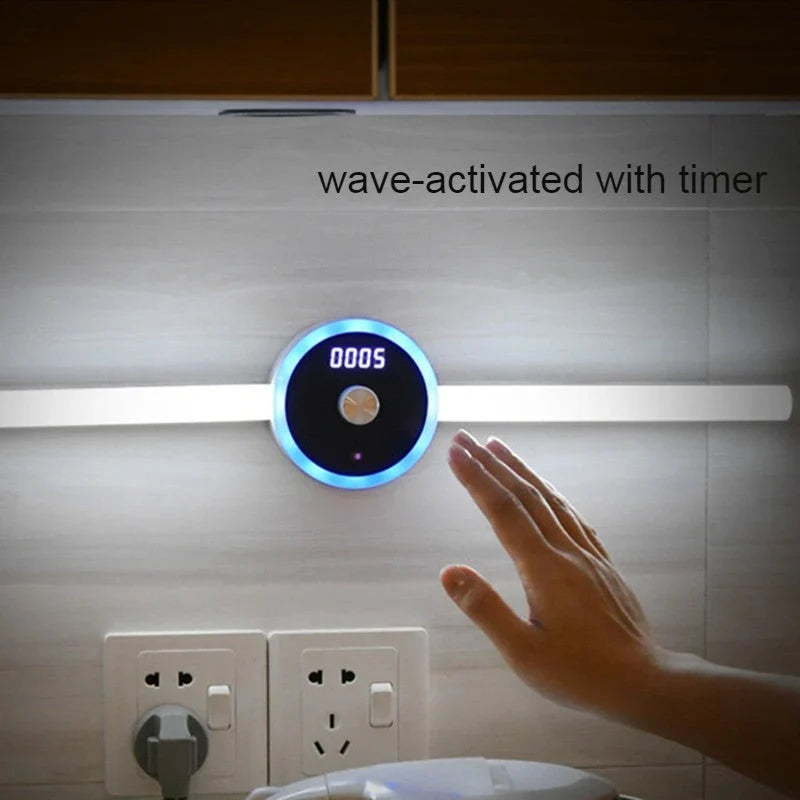 Motion Sensor Night Light | Rechargeable 4000mAh & Dimmable Flicker-Free