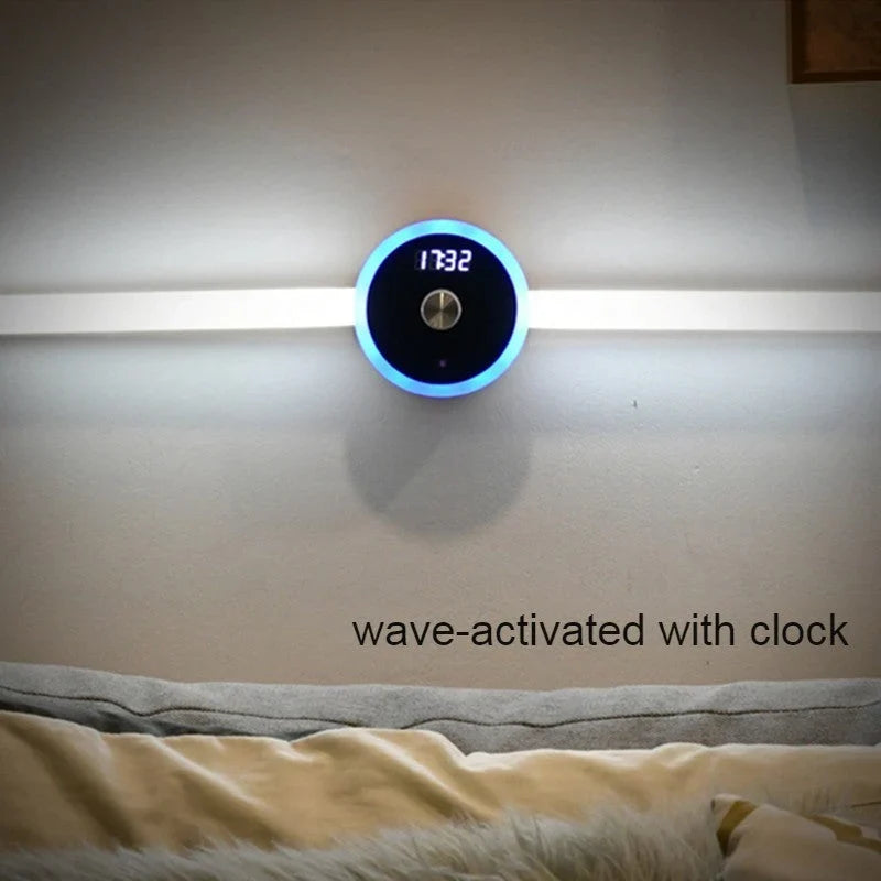 Motion Sensor Night Light | Rechargeable 4000mAh & Dimmable Flicker-Free