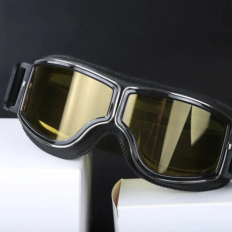 Motorcycle Goggles | Impact-Resistant Polycarbonate & UV Protection