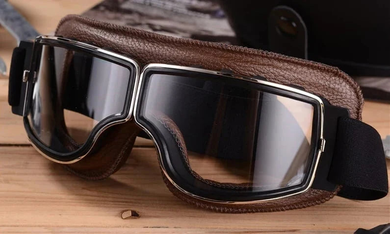 Motorcycle Goggles | Impact-Resistant Polycarbonate & UV Protection