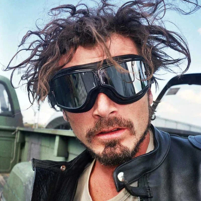Motorcycle Goggles | Impact-Resistant Polycarbonate & UV Protection