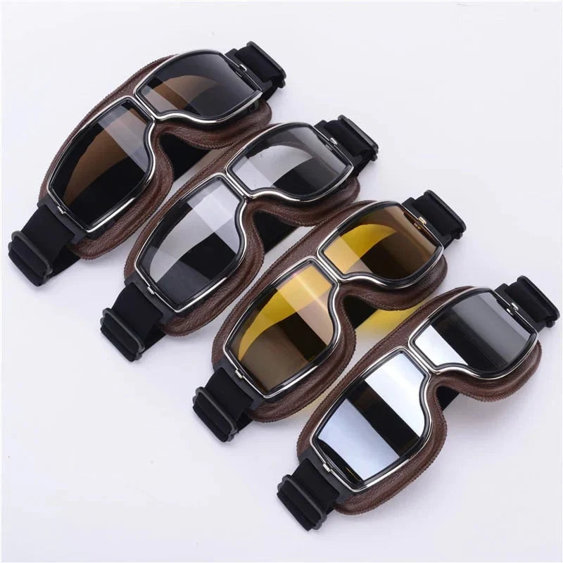 Motorcycle Goggles | Impact-Resistant Polycarbonate & UV Protection