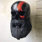 Motorcycle Helmet Holder | Skull Design & Resin | Universal Fit