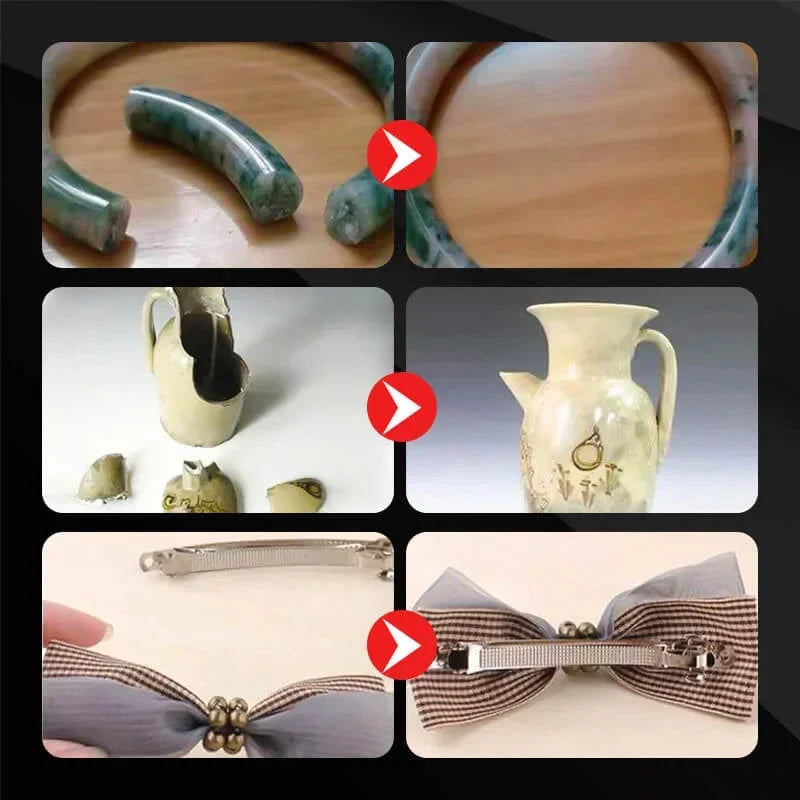 Multi-Surface Adhesive | 8–10s Fast Bonding & Drip-Free Precision Tip