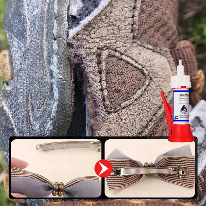 Multi-Surface Adhesive | 8–10s Fast Bonding & Drip-Free Precision Tip