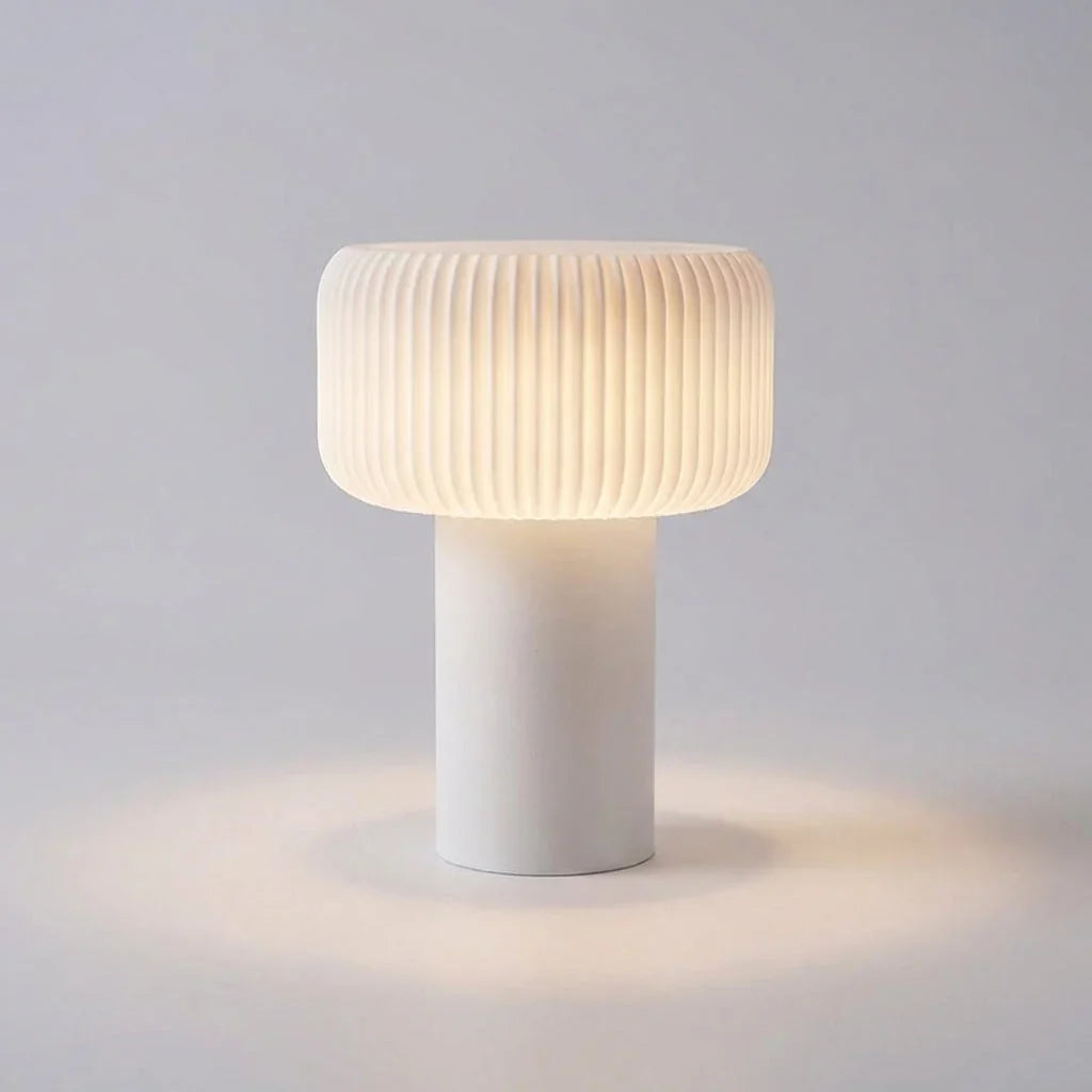 Mushroom Table Lamp | Rechargeable & 3-Level Dimmable