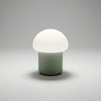 Mushroom Table Lamp | Warm LED & Weighted Non-Slip Base | Compact