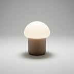 Mushroom Table Lamp | Warm LED & Weighted Non-Slip Base | Compact