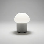 Mushroom Table Lamp | Warm LED & Weighted Non-Slip Base | Compact
