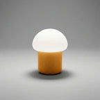 Mushroom Table Lamp | Warm LED & Weighted Non-Slip Base | Compact