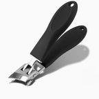 Nail Clipper | Wide Ergonomic Handle & Splash Guard | For Thick Nails