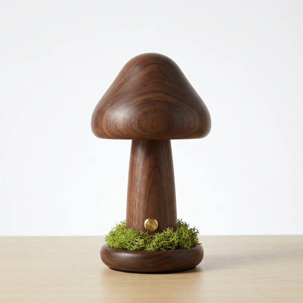 Night Lamp | Beech Wood, Adjustable Color Temperature & USB-Rechargeable