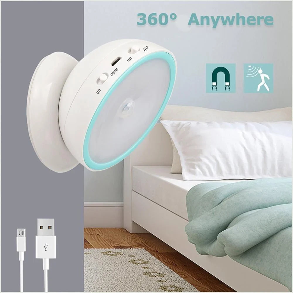 Night Light | Motion Sensor & Magnetic Detachable | USB Rechargeable