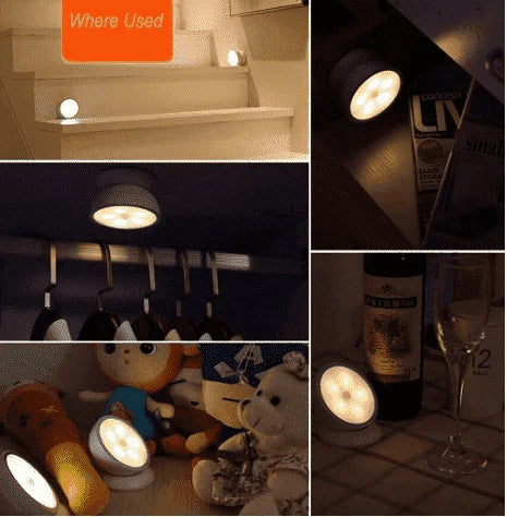 Night Light | Motion Sensor & Magnetic Detachable | USB Rechargeable