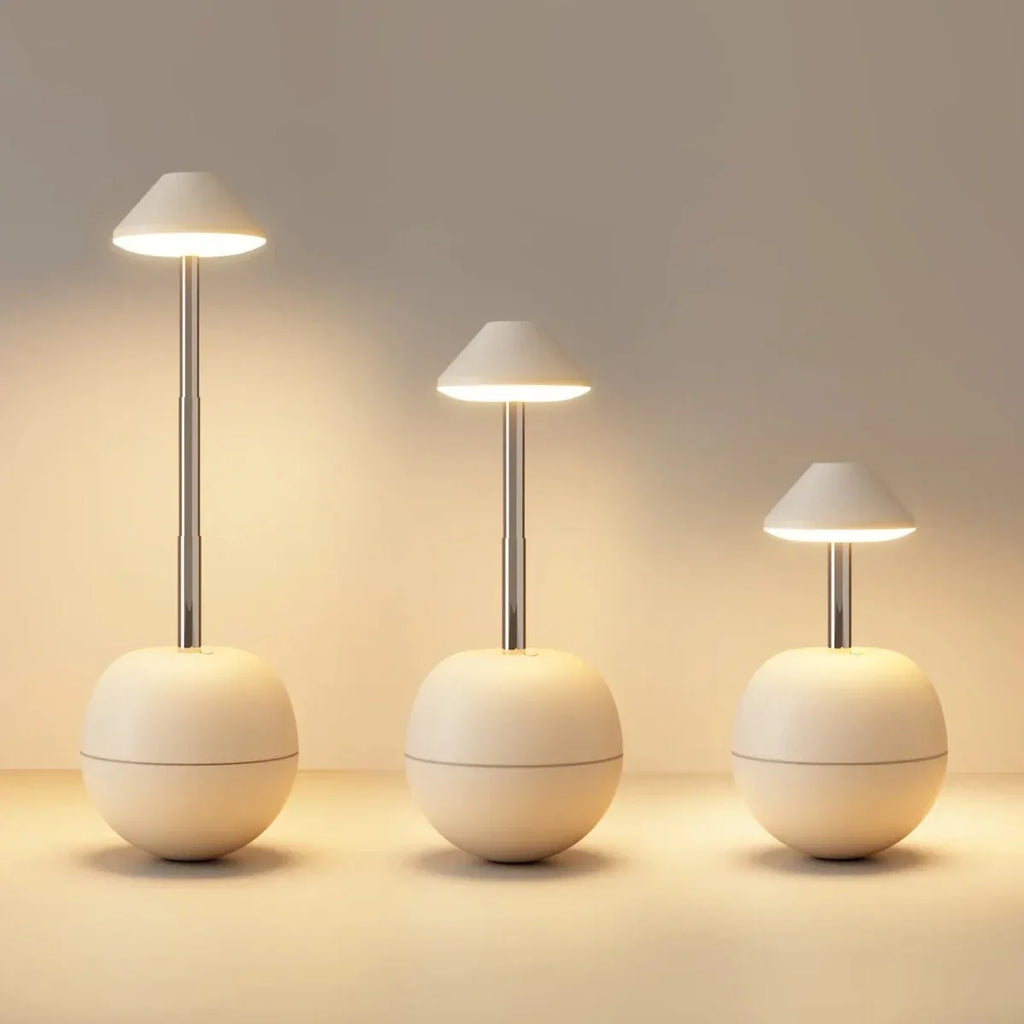 Nightstand Lamp | Remote Control, USB Charging & Energy-Saving LED | 30 x 15 cm
