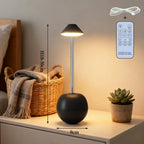 Nightstand Lamp | Remote Control, USB Charging & Energy-Saving LED | 30 x 15 cm