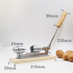 Nutcracker | Adjustable Cone & Nickel-Alloyed Steel | Includes Forks & Brush