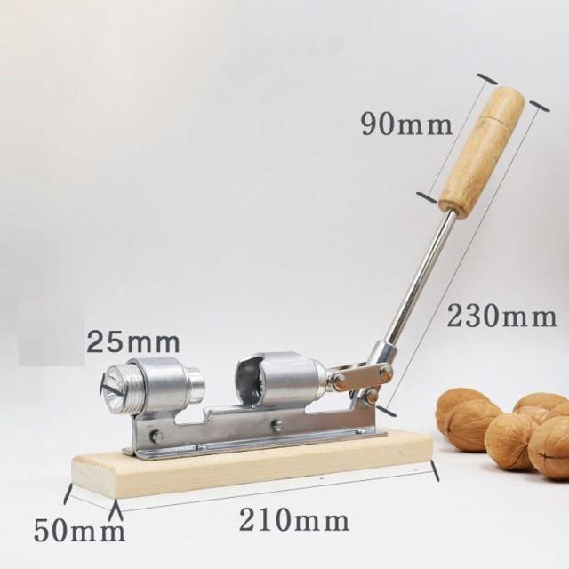Nutcracker | Adjustable Cone & Nickel-Alloyed Steel | Includes Forks & Brush