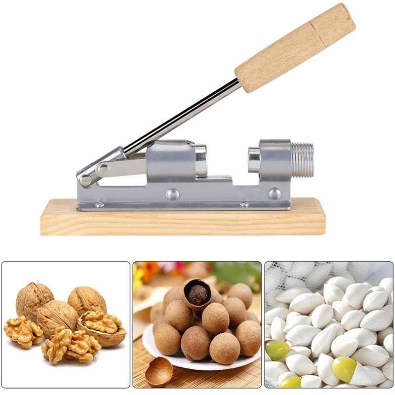 Nutcracker | Adjustable Cone & Nickel-Alloyed Steel | Includes Forks & Brush