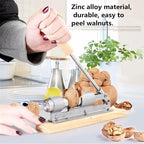 Nutcracker | Adjustable Cone & Nickel-Alloyed Steel | Includes Forks & Brush
