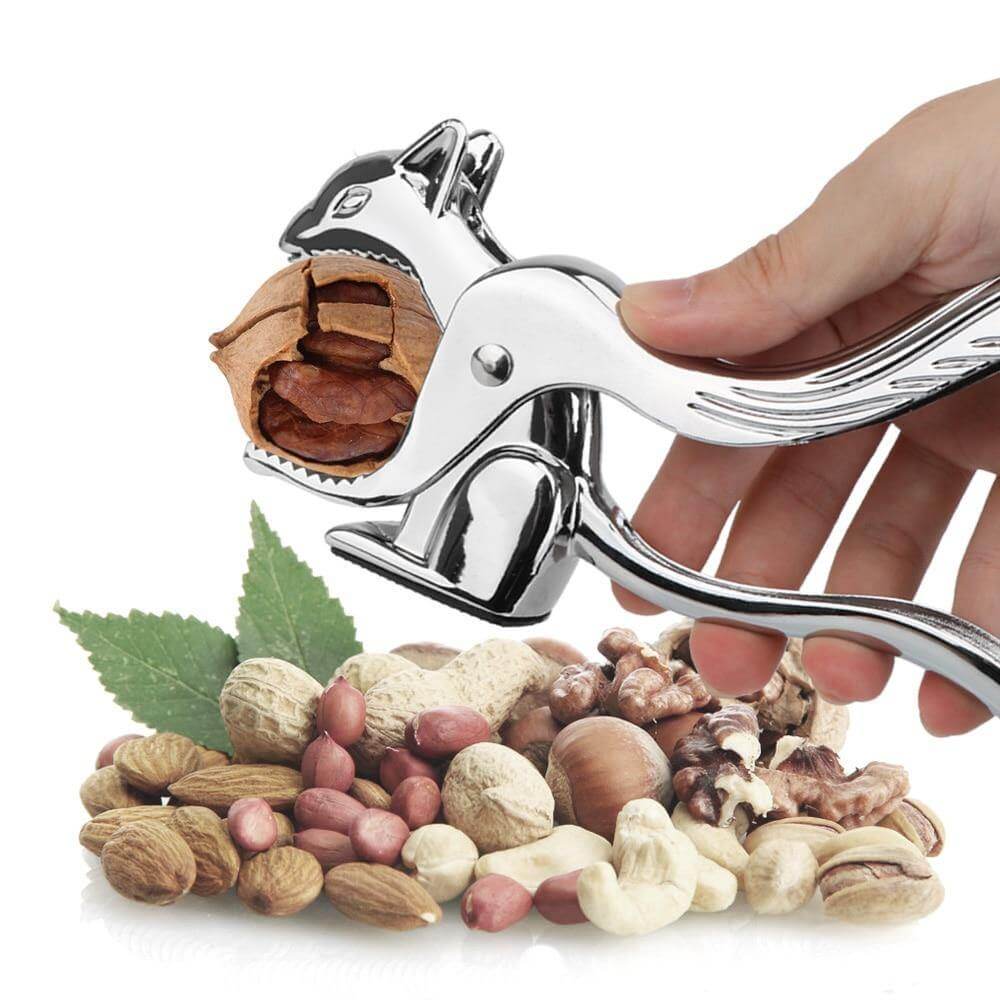 Nutcracker | Stainless Steel Lever & Ergonomic ABS Handles