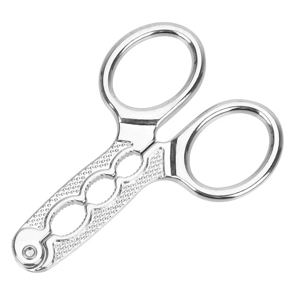 Nutcracker | Stainless Steel Scissor-Style & Ergonomic Grip