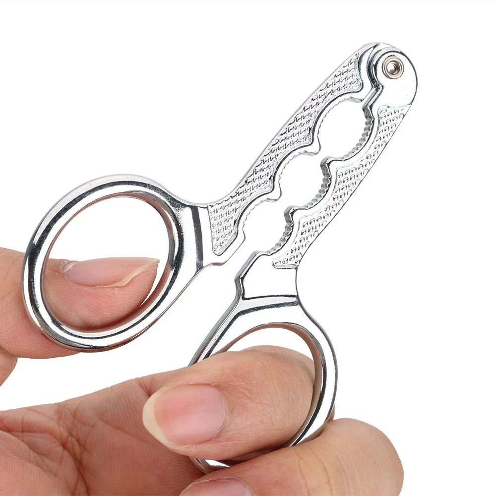 Nutcracker | Stainless Steel Scissor-Style & Ergonomic Grip