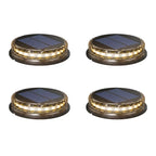 Outdoor Disc Light | Solar-Powered & IP65 Weatherproof | Set of 4