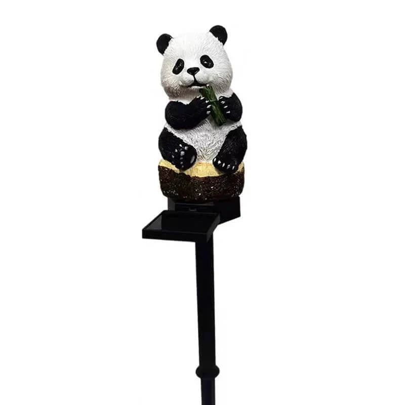 Outdoor Lamp | Panda-Shaped Solar-Powered & Weatherproof | 50 Lumens