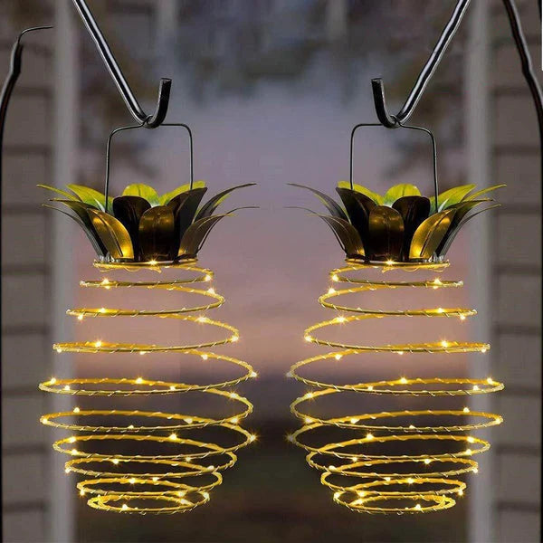 Outdoor Lantern | Solar-Powered Weatherproof Warm White Glow
