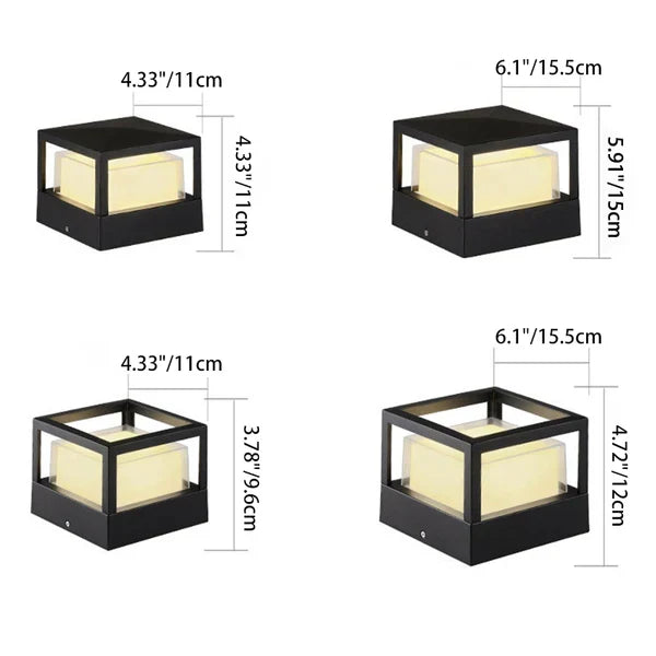 Outdoor Path Light | Integrated LED & Waterproof Aluminum | 700–1200 lm