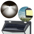 Outdoor Solar Wall Light | Motion Sensor & 468 LEDs | IP65 Waterproof